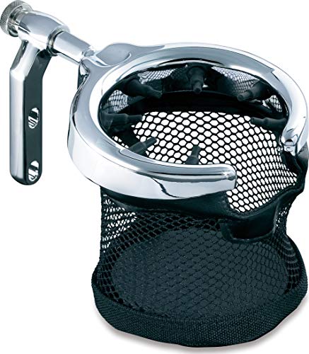 Kuryakyn Motorcycle Handlebar Drink/Cup Holder Chrome - Image 2