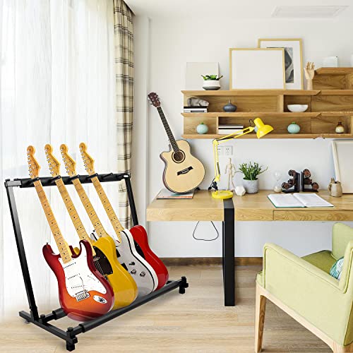 Kuyal 5 Holder Multi-Guitar Display Rack - Image 2