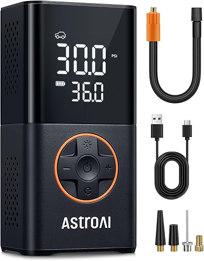AstroAI L7 Tire Inflator Cordless Bike Pump
