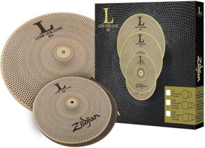 Avedis Zildjian Company L80 Low Volume Cymbal Pack – LV38