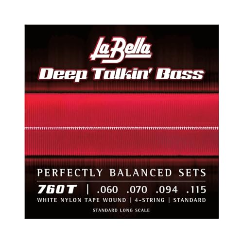 La Bella 760T White Nylon Tape Wound Strings - Image 2