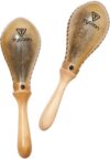 Tycoon Percussion Large Oval Rawhide Maracas