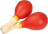 DOMG Large Red 10 Inch Maracas Set