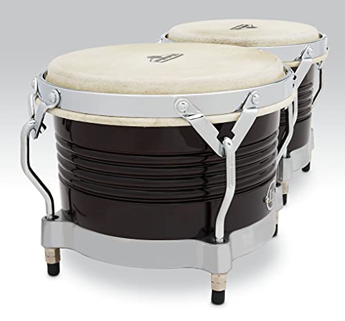Latin Percussion Matador Wood Bongos - Dark Brown 8.625-inch - Image 5