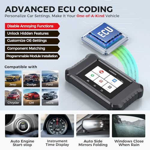 LAUNCH Creader Elite 2.0 FGC OBD2 Scanner - Image 4