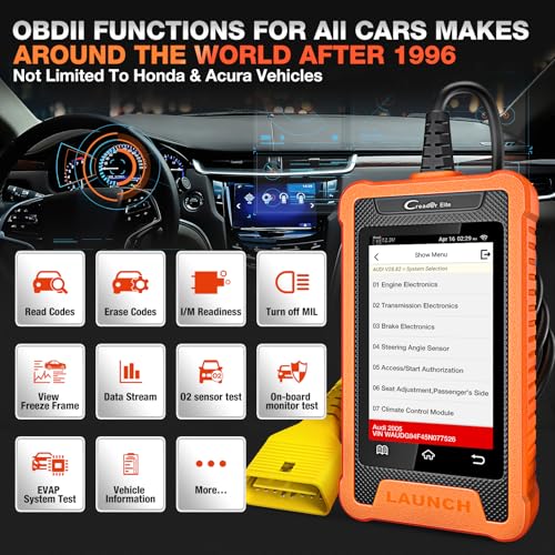 LAUNCH Creader Elite OBD2 Scanner For Honda Acura - Image 5