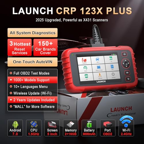 LAUNCH CRP 123X Plus Elite OBD2 Scanner - Image 2