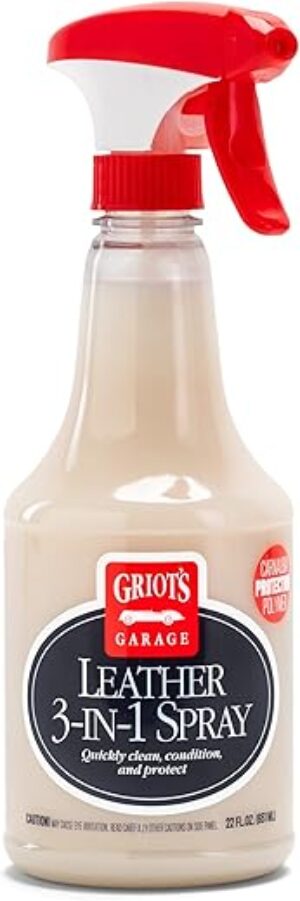 Griot’s Garage Leather 3-In-1 Spray 10963
