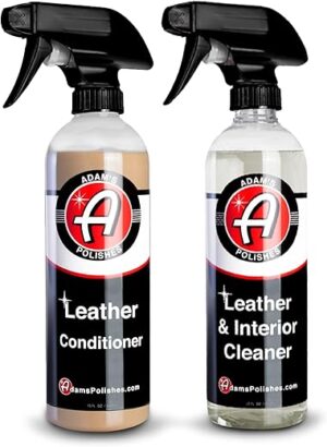 Adam’s Polishes Leather Care Kit – Cleaner & Conditioner
