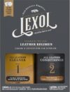 Lexol Leather Cleaner & Conditioner Kit, Two 8 oz Bottles