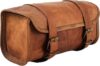 The Vintage Stuff Leather Handlebar Bag Brown Saddle