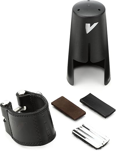 Vandoren Leather Ligature & Cap for Bb Clarinet