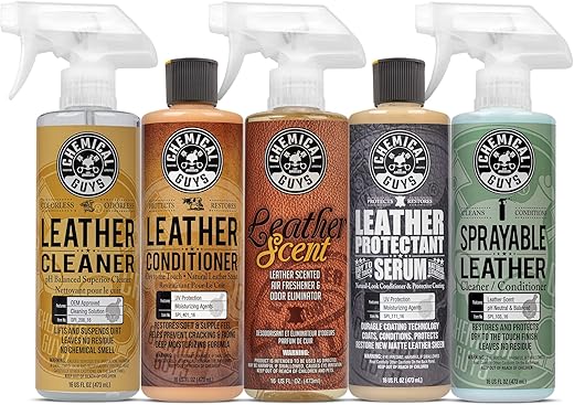 Chemical Guys Leather Lovers Kit For Car Interiors