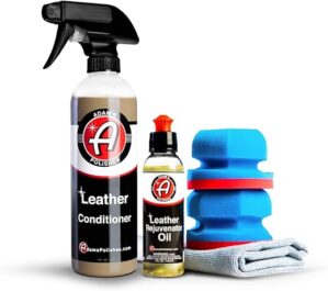 Adam’s Polishes Leather Rejuvenator Oil Basic Kit