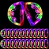 Yunsailing LED Light Up Tambourines Party Toys