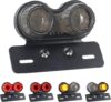 NTHREEAUTO LED Motorcycle Tail Light Integrated Signals