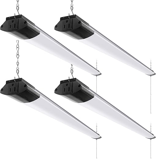 Barrina LED Shop Lights 4FT, 84W, 4 Pack