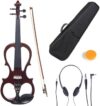 Cecilio Left-Handed Mahogany Electric Violin Style 1