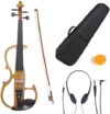 Cecilio Left-Handed Yellow Maple Electric Violin