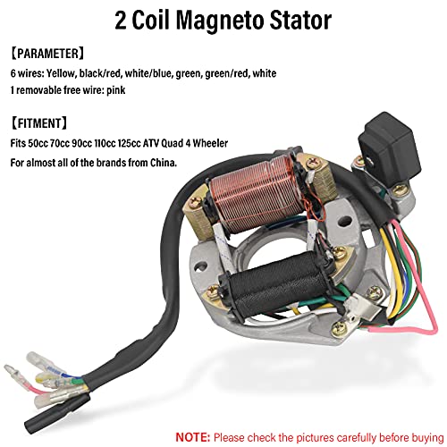 LEIMO KPARTS Electrics Stator Coil CDI Wiring Harness - Image 4