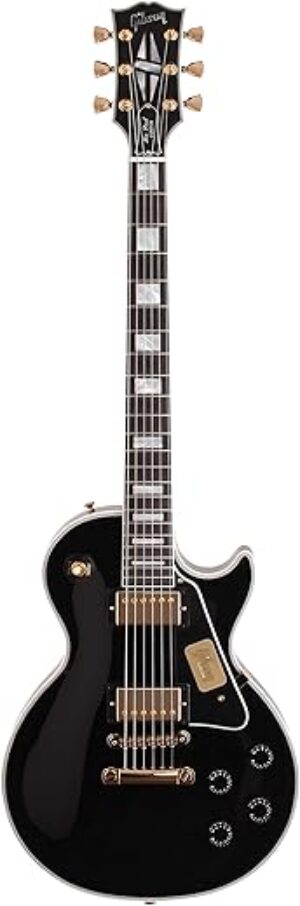 Gibson Les Paul Custom Electric Guitar, Ebony