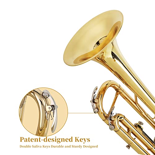LeSage Standard Bb Trumpet Gold For Beginners - Image 5