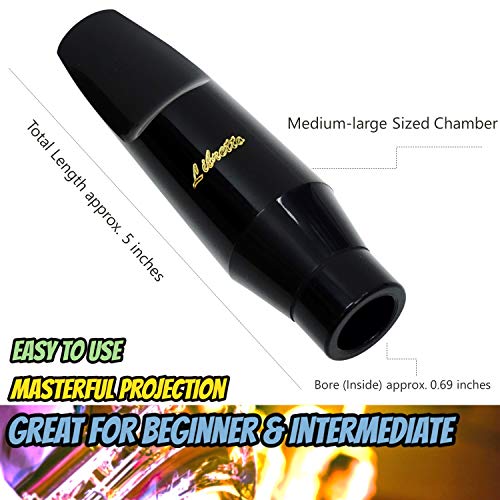 Libretto Baritone Saxophone Mouthpiece Kit: ABS 4C - Image 2