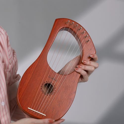 LIEKE 7 String Lyre Harp Instrument Kit - Image 2