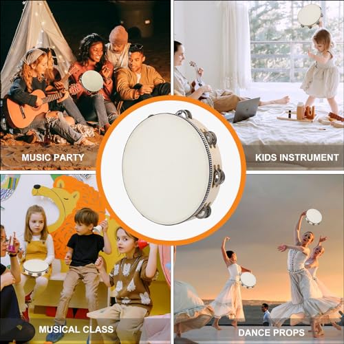 LIEKE Tambourine 10 Inch Goatskin Drumhead - Image 3