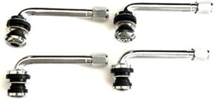AVN Motorsports Liphontcta 90 Degree Chrome Tire Valve Stems