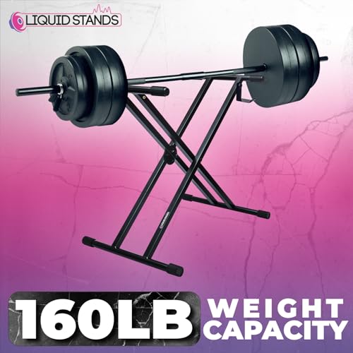 Liquid Stands Adjustable X Style Piano Keyboard Stand - Image 3