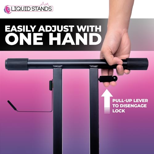 Liquid Stands Adjustable X Style Piano Keyboard Stand - Image 4
