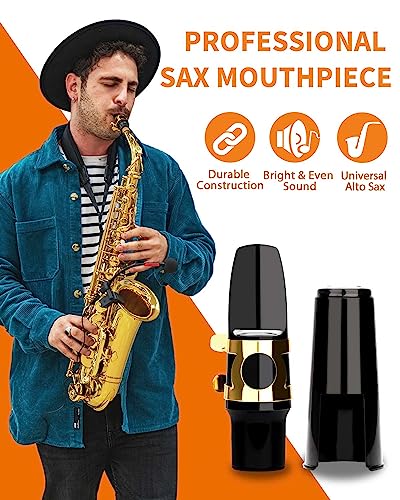 LMS Alto Saxophone Mouthpiece Kit With Case - Image 3