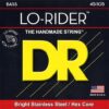 DR Strings Lo-Rider Stainless Steel Bass 45-105