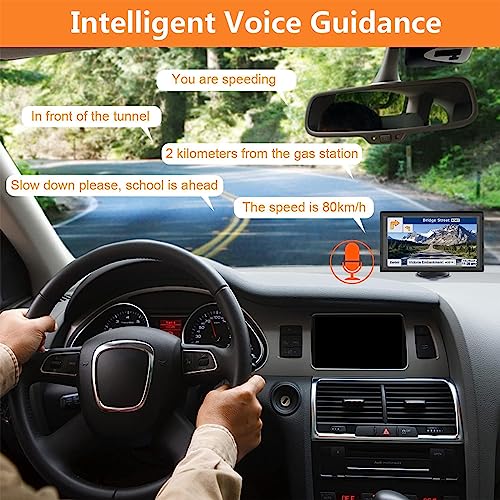 LONGRUF Truck GPS Navigator With 9 Inch Screen - Image 5