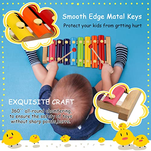 LOOIKOOS Xylophone For Kids With Mallets - Image 5