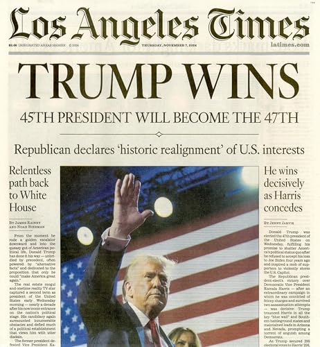 Los Angeles Times Newspaper: November 7, 2024 - Image 2