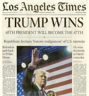 Los Angeles Times Newspaper: November 7, 2024