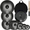 ULUOBO Low Volume Silent Cymbal Pack, 9 Pieces
