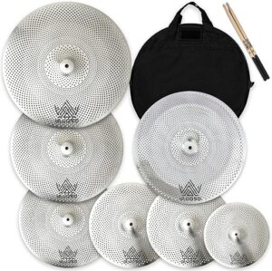 ULUOBO Low Volume Silent Cymbals Set