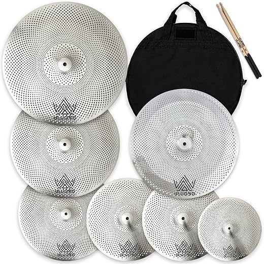 ULUOBO Low Volume Silent Cymbals Set