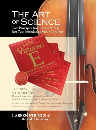 LS Larsen Strings Strings For Violin Virtuoso Medium Set - Image 2