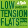 La Bella LTF-4A-M Low Tension Flats Bass Strings