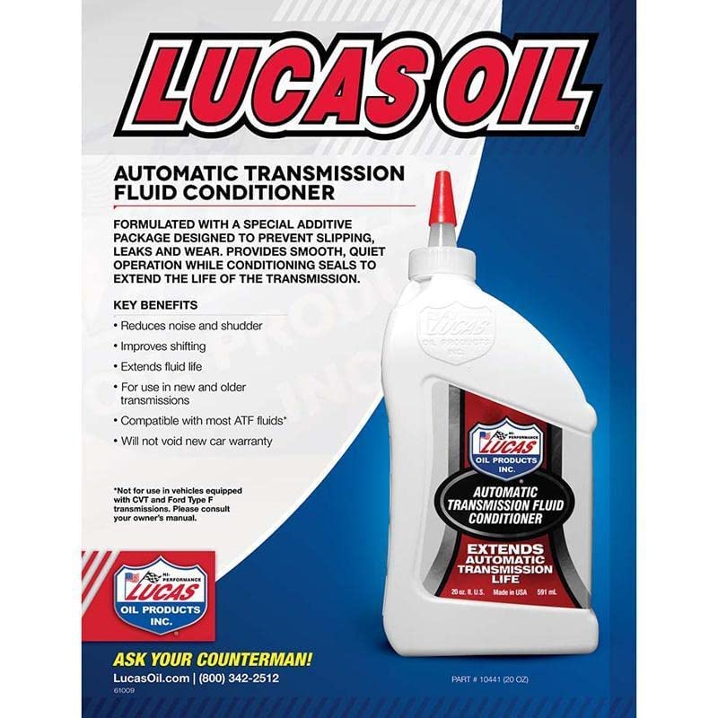 Lucas Oil Automatic Transmission Fluid Conditioner 10441 - Image 3