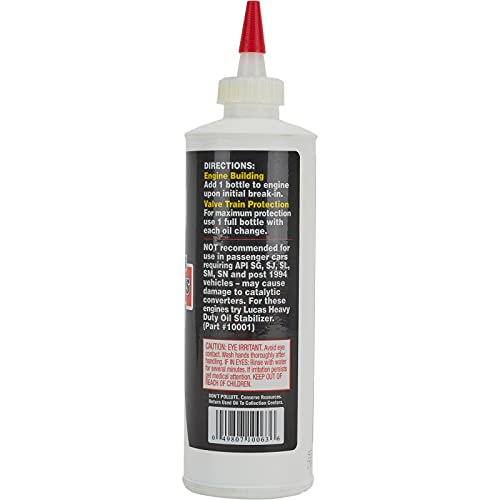 Lucas Oil Engine Break-In Oil Additive 10063 - Image 3