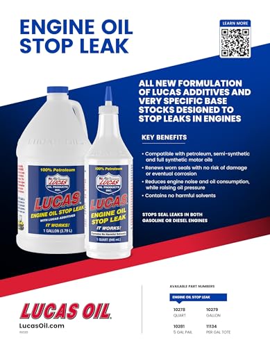 Lucas Oil Engine Oil Stop Leak - 1 Gallon - Image 3