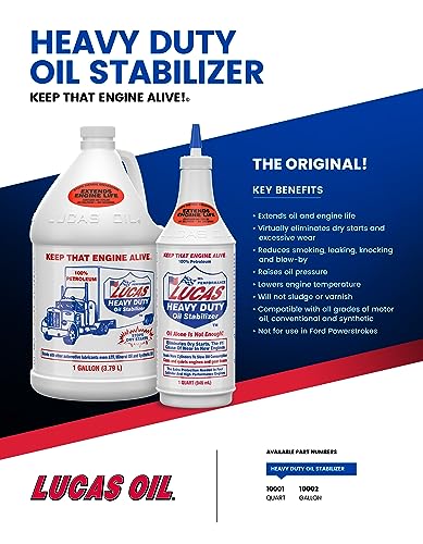 Lucas Oil Heavy Duty Oil Stabilizer - 1 Quart - Image 5