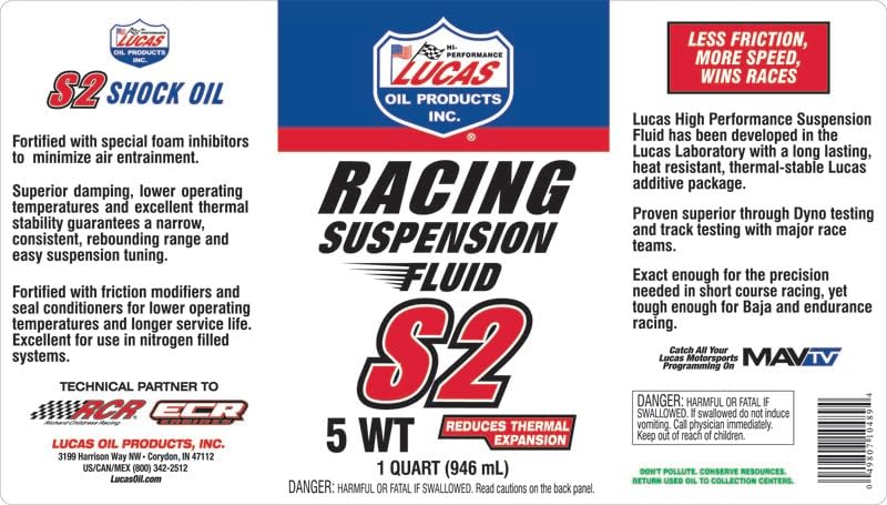 Lucas Oil Semi-Synthetic Automatic Transmission Fluid, 1 Quart - Image 2