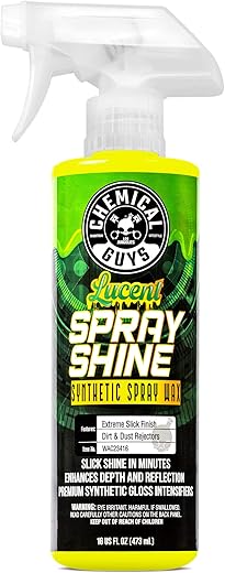 Chemical Guys Lucent Spray Shine Synthetic Wax (16 Oz)