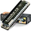 East top Lucky 13 Bass Plus Harmonica C Key